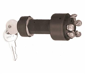 Chiave Avviamento Ø20mm 5 Terminali 3 Posizioni