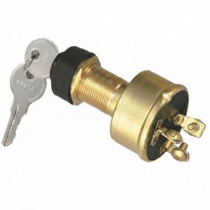 Chiave Avviamento Ø20mm 4 Terminali 4 Posizioni