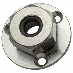 Passacavo Ottone Cromato Ø10mm